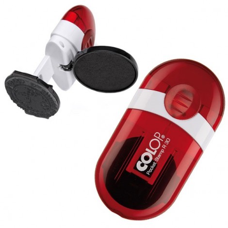 Stampila Colop R30  Rotunda Pocket  Printer Diametru 30 mm